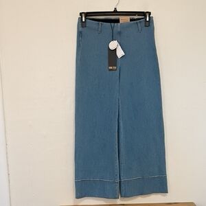 TRUTH Wide Leg Light Blue Denim Pants